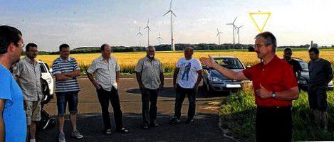 construction of up to three wind turbines approved